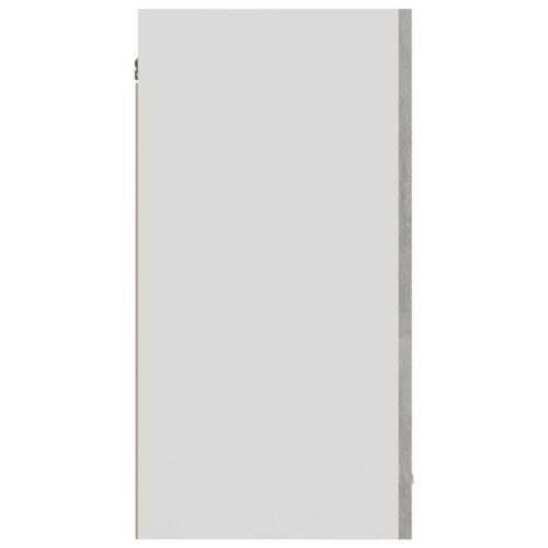 Hanging Cabinet Concrete Grey 80x31x60cm Engineered Wood - Image 7