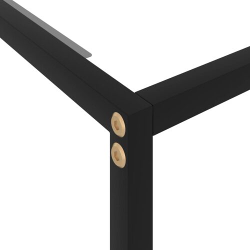 Console Table Transparent 120x35x75cm Tempered Glass - Image 5