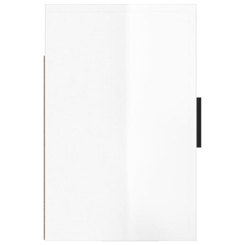 Wall-mounted Bedside Cabinets 2pcs High Gloss White 50x30x47cm - Image 8