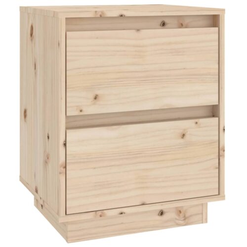 Bedside Cabinets 2pcs 40x35x50cm Solid Wood Pine - Image 6