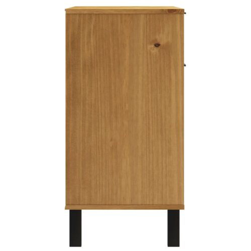 Sideboard FLAM 80x40x80cm Solid Wood Pine - Image 6