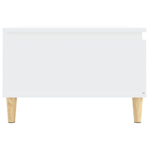 Coffee Table White 55x55x36.5cm Engineered Wood - Image 8