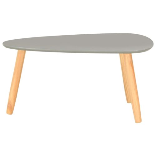 Coffee Tables 2pcs Grey Solid Pinewood - Image 8