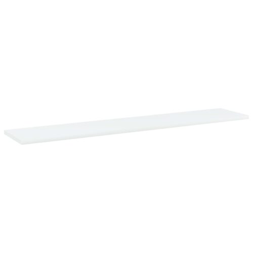 Bookshelf Boards 8pcs White 100x20x1.5cm Engineered Wood - Image 2