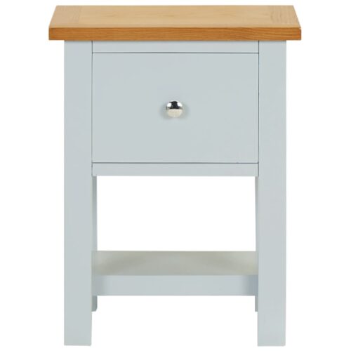 Nightstand 36x30x47cm Solid Oak Wood - Image 3