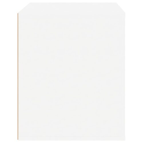 Bedside Cabinet High Gloss White 50x39x47cm - Image 7