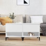 Side Tables 2pcs White 50x46x50cm Engineered Wood