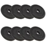 Weight Plates 8pcs 8x2.5 kg Cast Iron