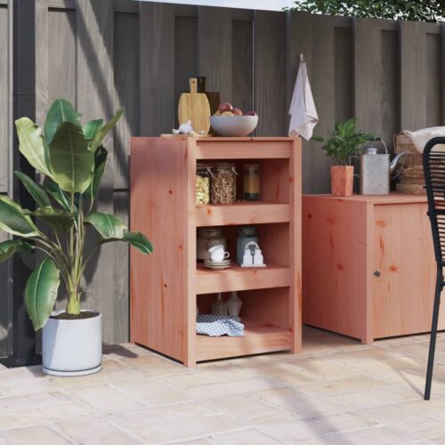 Outdoor Kitchen Cabinet 55x55x92cm Solid Wood Douglas - Image 11