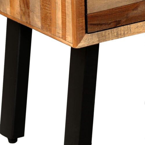 Side Cabinet with 6 Drawers 70x30x76cm Solid Reclaimed Teak - Image 8