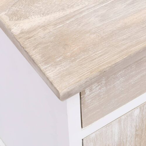 Bedside Cabinets 2pcs 38x28x45cm Paulownia Wood - Image 6