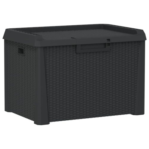 Garden Storage Box Anthracite 125L PP