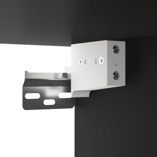 Wall-mounted Bedside Cabinets 2pcs Black 50x36x40cm - Image 9
