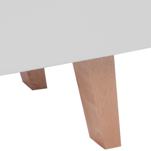 TV Stand MDF 150x35x48.5cm High Gloss White - Image 5