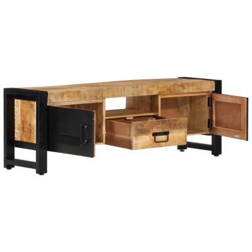 TV Cabinet 120x30x40cm Solid Wood Mango - Image 5