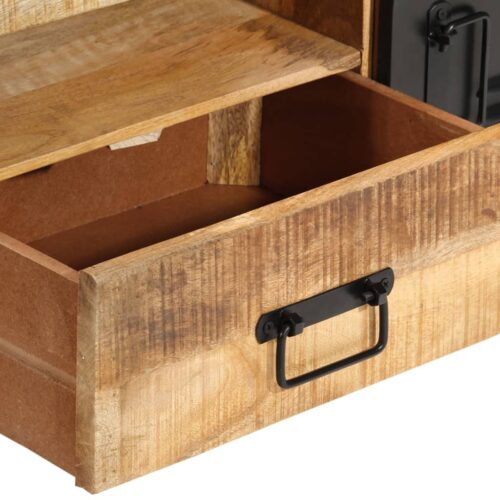 TV Cabinet 120x30x40cm Solid Wood Mango - Image 8