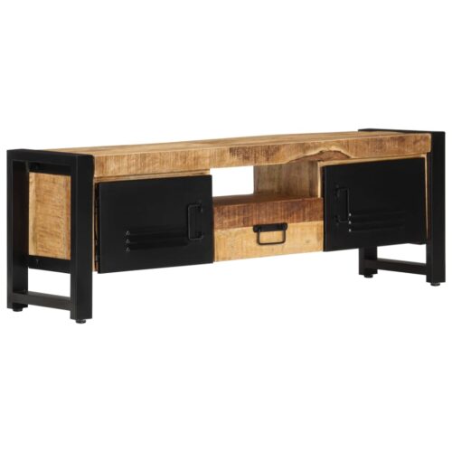 TV Cabinet 120x30x40cm Solid Wood Mango - Image 10
