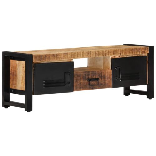 TV Cabinet 120x30x40cm Solid Wood Mango - Image 11