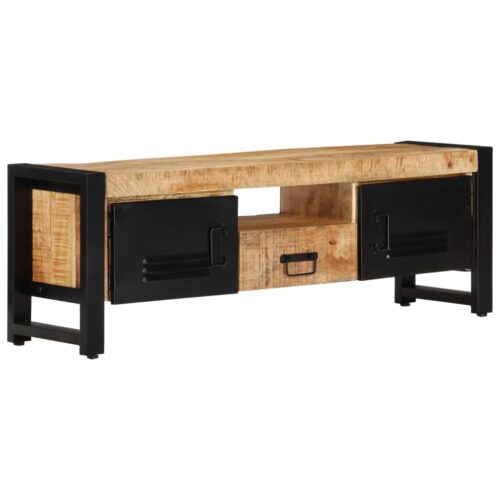 TV Cabinet 120x30x40cm Solid Wood Mango - Image 12