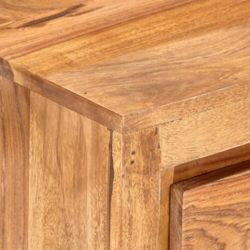 Drawer Cabinet 60x33x75cm Solid Wood Acacia - Image 5