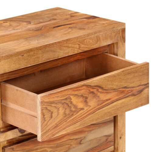 Drawer Cabinet 60x33x75cm Solid Wood Acacia - Image 6