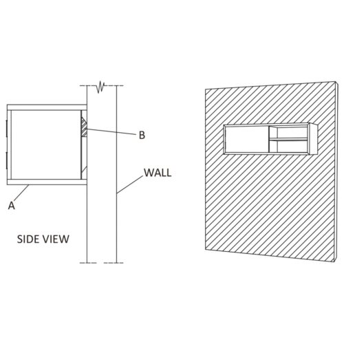Wall-mounted TV Cabinet 180x30x30cm Solid Teak Wood - Image 10