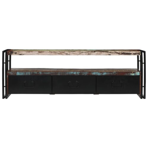 TV Cabinet Solid Reclaimed Wood 120x30x40cm - Image 2