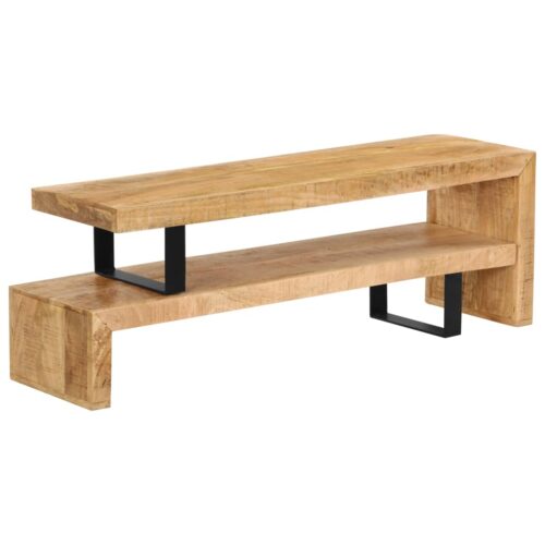 TV Stand Solid Mango Wood - Image 2