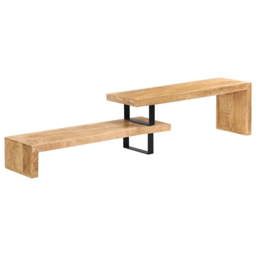 TV Stand Solid Mango Wood - Image 3