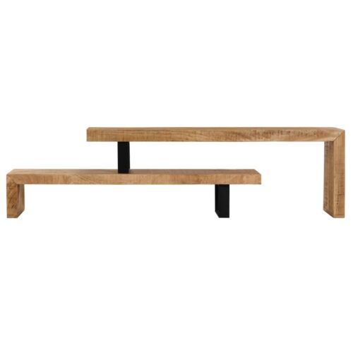 TV Stand Solid Mango Wood - Image 5