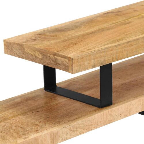 TV Stand Solid Mango Wood - Image 11