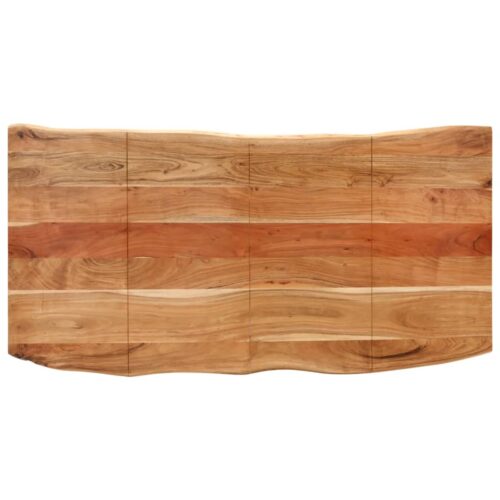 Dining Table 180x90x76cm Solid Acacia Wood - Image 4