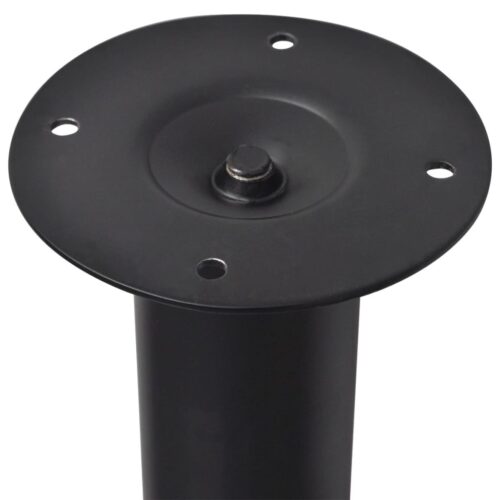 4pcs Telescopic Table Legs Black 710mm-1100mm - Image 4