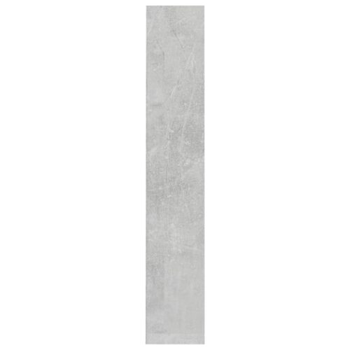 CD Cabinets 2pcs Concrete Grey 21x16x93.5cm Engineered Wood - Image 5