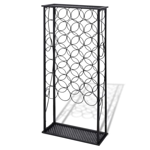 Wine Rack for 28 Bottles Metal - Image 2