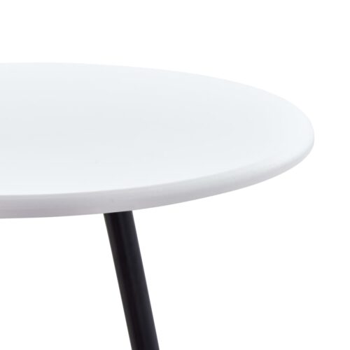 Bar Table White 60x107.5cm MDF - Image 3