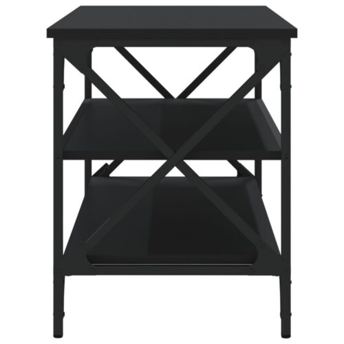 TV Cabinet Black 100x40x50cm Engineered Wood - Image 5