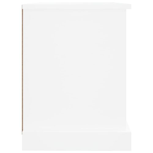 TV Cabinet White 73x35.5x47.5cm Engineered Wood - Image 8