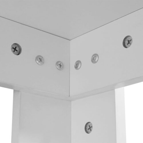Dining Table 140x80x75cm White - Image 4