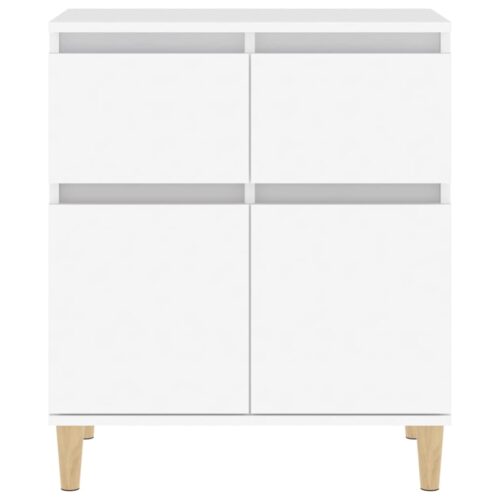 Sideboard White 60x35x70cm Engineered Wood - Image 7