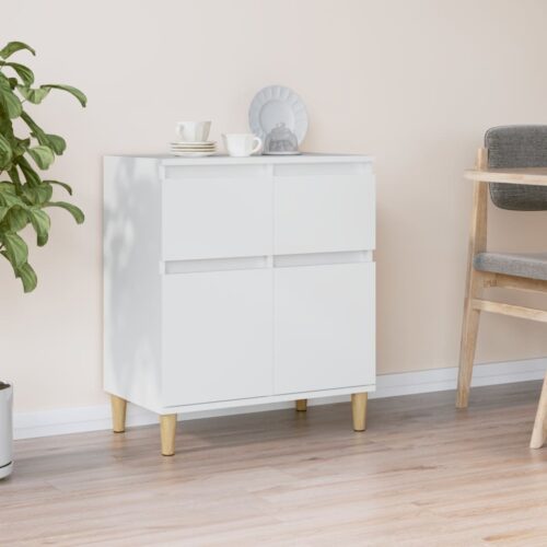 Sideboard White 60x35x70cm Engineered Wood - Image 12