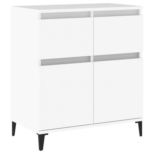 Wooden Buffet Sideboard Cabinet Storage Dresser Drawers Cupboard Table White
