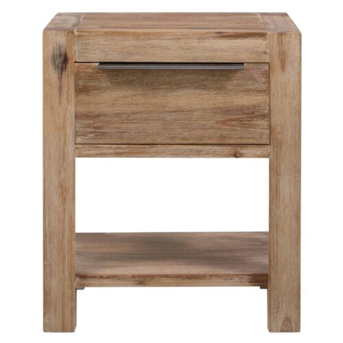 Nightstands with Drawers 2pcs 40x30x48cm Solid Acacia Wood - Image 3
