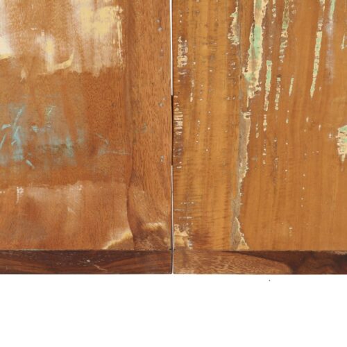 Dining Table 160x80x75cm Solid Reclaimed Wood - Image 5