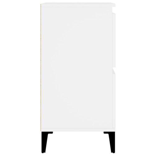 Sideboard White 60x35x70cm Engineered Wood - Image 7