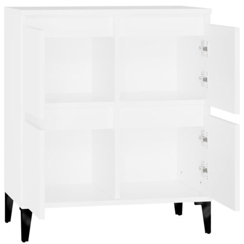 Sideboard White 60x35x70cm Engineered Wood - Image 8