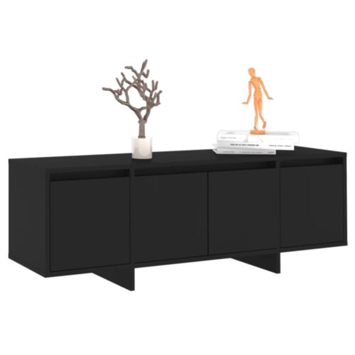 TV Cabinet Black 120x30x40.5cm Engineered Wood - Image 4