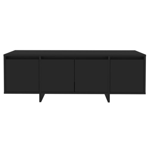 TV Cabinet Black 120x30x40.5cm Engineered Wood - Image 6