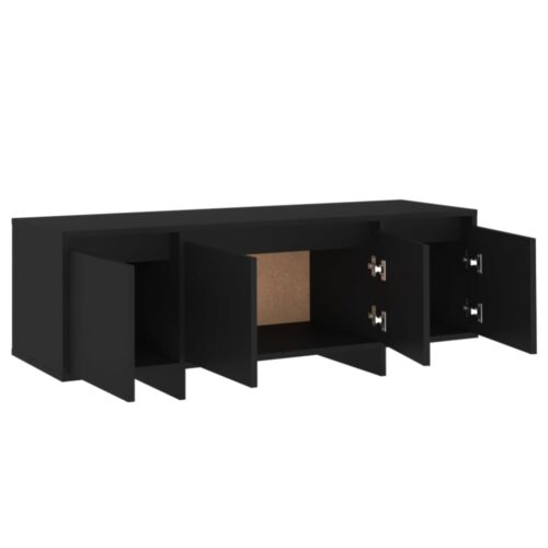 TV Cabinet Black 120x30x40.5cm Engineered Wood - Image 8