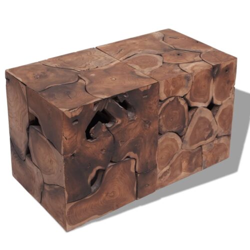 Stools/Coffee Table Solid Teak - Image 12